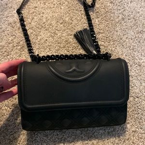 Tory Burch Fleming matte small convertible shoulder bag